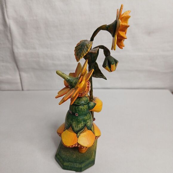 Kathe Wohlfahrt Kindertraum  1997 Sunflower Girl Limited Edition 127/300 - Picture 2 of 12